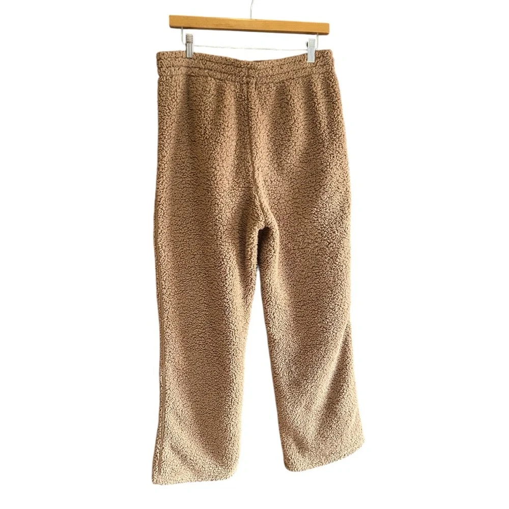 SKIMS Teddy Track Pants Desert‎ Brown M Long - Picture 7 of 15